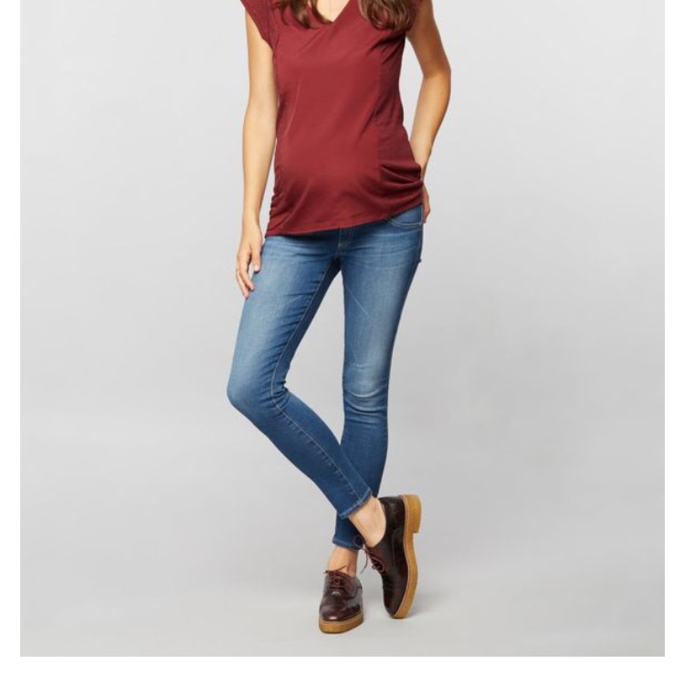 AG Secret Fit Belly Legging Ankle Maternity Jeans